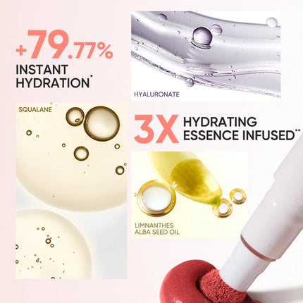 JUDYDOLL CUSHION MATTE LOCK LIP CREAM - 24hr Long-Lasting Waterproof Smudge-Proof Moisturizing That Reduces Lip Lines