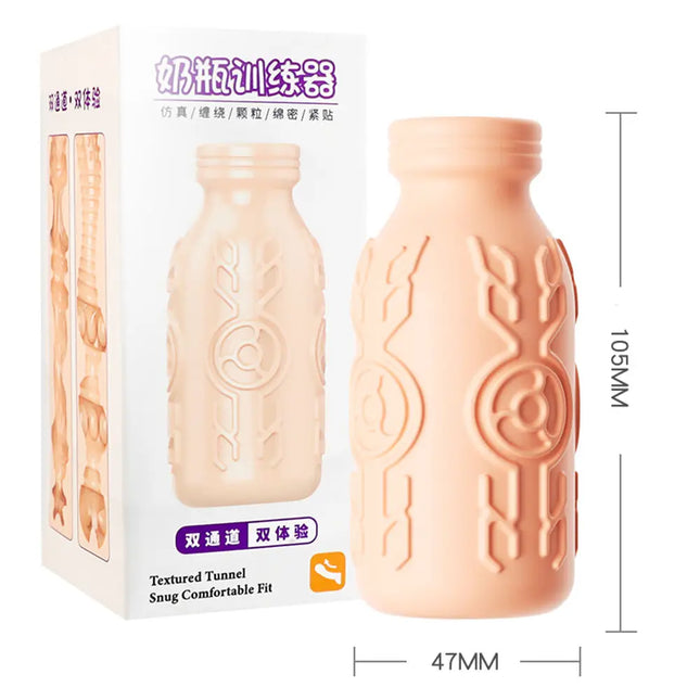 Adult Sex Toys Male Masturbator Cup Portable Penis Trainer Penis Massage Stretchy Silicone Vagina Egg Vacuum Pocket Cup for Men