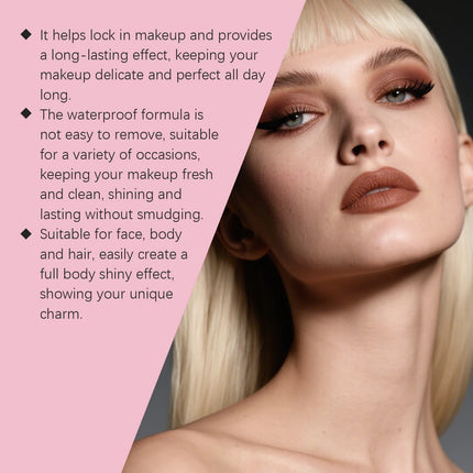 Waterproof Setting Spray Mattifying Oil Control Base Makeup Long-Lasting Sweatproof Hydrating Fixing Setting Spray Cosmetics