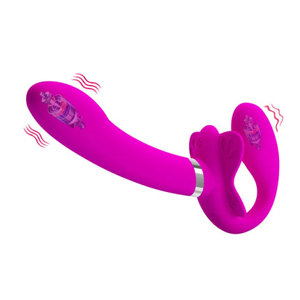 Strapless Strap on Dildo Vibrators for Women G Spot Double-heads Penis Lesbian Erotic Toys for Adult Sex Toys for Couples 18