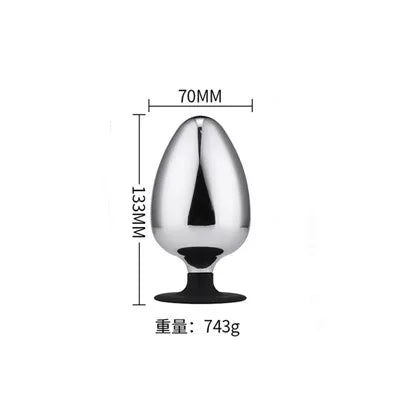Runyu Metal Anal Plug Sexy Adult Butt Plug Penetration Anal Toy Plug Anul Huge Dildo Fetish But Pluk Erotic Products SM Sex Toys