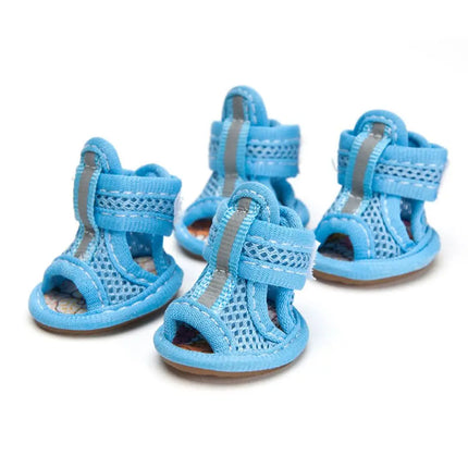 Summer Outdoor Dog Shoes Anti-slip Casual Style Breathable Spring Cute Wear Dog Shoes Puppy Shoes Pet Supplies Pet Sandals