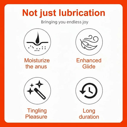 3Pcs Disposable Anal Lubricant Shooter Syringe Water Based Lube Applicator Smooth Gel Injection Sex Toys for Gay Couples