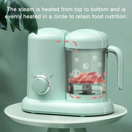 300W Electric Food Supplement Machine Baby Food Supplement Steam Boil Mixing Machine Multi-function Auto Heating Cooking Machine