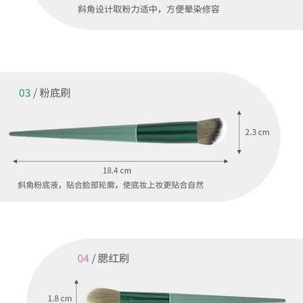 13Pcs Soft Fluffy Makeup Brushes Set for Cosmetics Foundation Blush Powder Eyeshadow Kabuki Blending Makeup Brush Beauty Tool