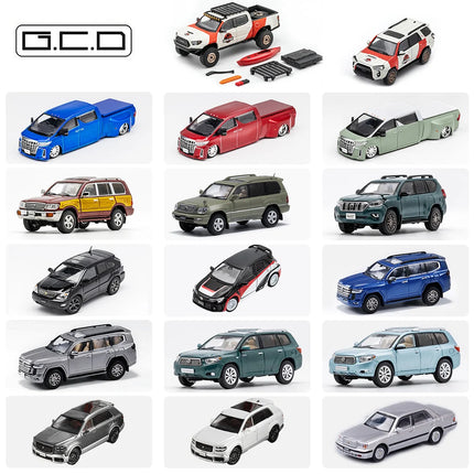 GCD 1/64 Japanese Alloy Car Model Diecast Metal Toy Car Collection – Mini Vehicle for Boys & Adult Hobbyists, Premium Gift