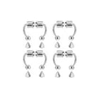 4PCS Steel