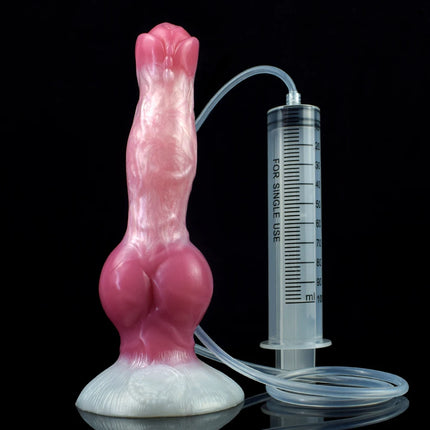 NNSX Ejaculation Dildo with Strong Suction Cup Wolf/Dog Anal Plug Silicone Adult Sex Toy Anal Dilator G-spot Massage Masturbation