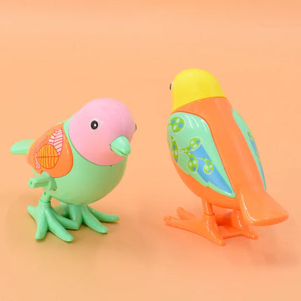 New Clockwork Toy Cartoon Winding Creative Jumping Little Magpie Bird Puzzle Small Animal Campus rewards Gift
