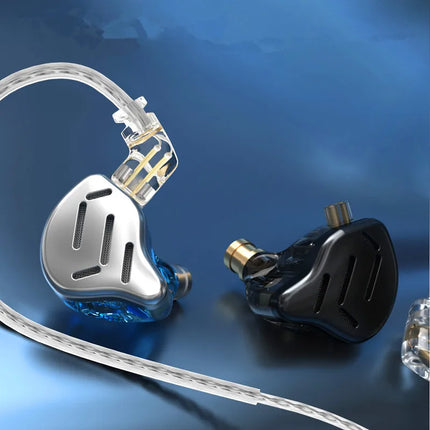 KZ ZAX 7BA 1DD 16 Unit Hybrid In-ear Earphones Metal HIFI Headset Music Sport KZ ZSX ZS10 PRO AS12 AS16 CA16 C10 PRO VX BA8 DM7