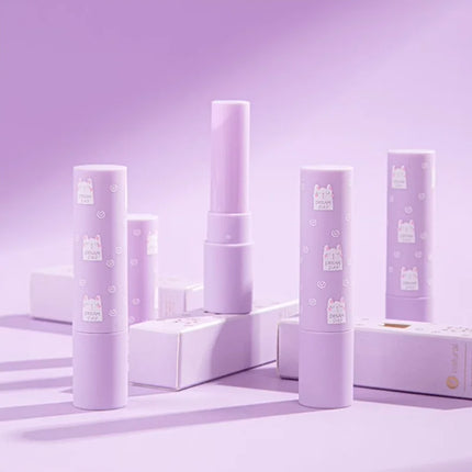 10/30/50/100PCS  Empty Lipstick Tubes Direct- filling Cute Cartoon Pattern DIY Empty Round Lip Balm Tube Packaging For Children