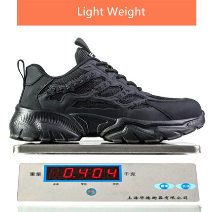white work shoes lightweight comfortable safety shoes man women work shoes with a steel toe puncture proof safety work sneakers