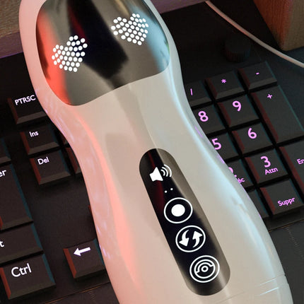 Automatic Male Masturbator Cup Sucking Vibration Blowjob Real Vagina Pocket Pussy Penis Oral Sex Machine Adults Toys For Man 18+