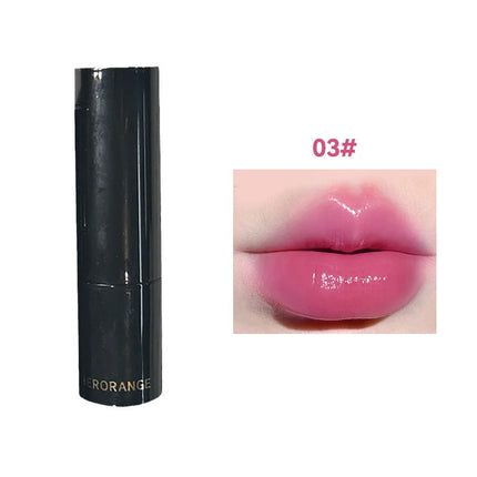 HERORANGE~ Low Saturation Light Lipstick Multi-purpose Stick Moisturizing White Natural Long-lasting Mirror Lipstick