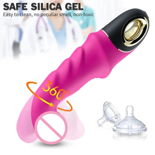 Sex Toys 9 Frequency Dildo Vibrator Silicone Penis Female Masturbator G-spot Vagina Stimulator Sex Machine  Vibrator