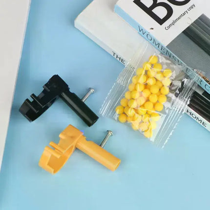 Ring  boy fingertip decompression artifact pocket MINI can be pressed to fire children's toy