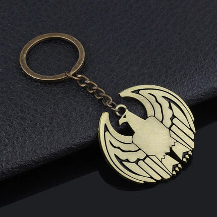 New The Boy Letter Keychains Red The Seven Hero Homelander High Quality Logo Alloy Keyring Men Car Accessories