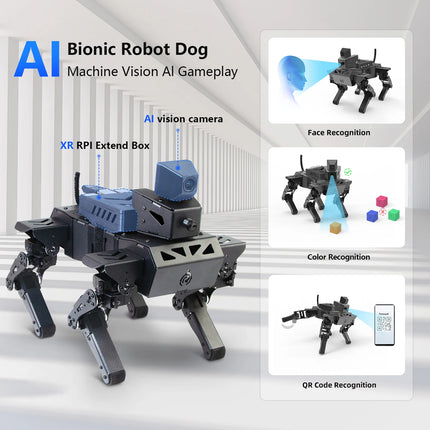 XiaoR GEEK ESP32 XR-Corgi Bionic Programmable Smart STEM Educational Robot Dog Kits