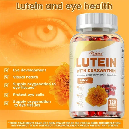 Lutein & Zeaxanthin - Anti-oxidation, Maintain Eye & Vision Health,  Supports Eye Strain, Dry Eyes