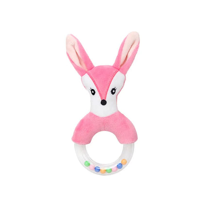 Rattles Animal Giraffe Baby Soft Stuffed Doll Teether Doll Cute Kids Infant Baby Teething Toys For Newborn Sensory Plush Toys