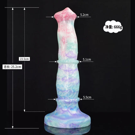 NSFU Fantasy Dog/Horse/Monster Dildo with Suction Cup Huge Silicone Butt Plug Anal Plug Sex Toy For Women Men Big Dildo