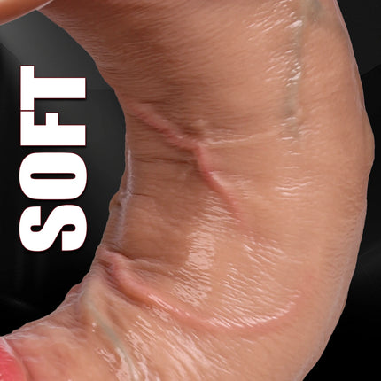 New 32cm Big Glans Penis Realistic Dildo Huge Anal Plug Suction Cup Adult Strapon Sex Toys For Woman Vagina Orgasm Masturbation