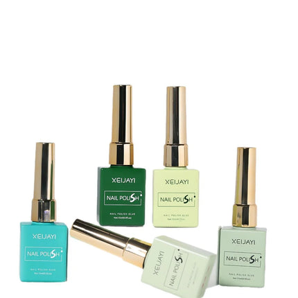 Gel Polish Nail Art Spring/Summer New Collection Avocado Green Nail Polish Manicure Products Uv Permanent Seedling Varnish