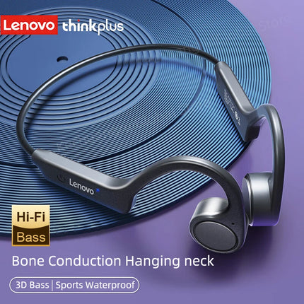 Lenovo X3 Pro Bone Conduction Earphones Bluetooth 5.3 Hifi Ear-hook Wireless Headset With Mic Waterproof Earbud X4 X7 headphones