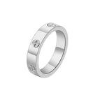 Silver with Cross / 8