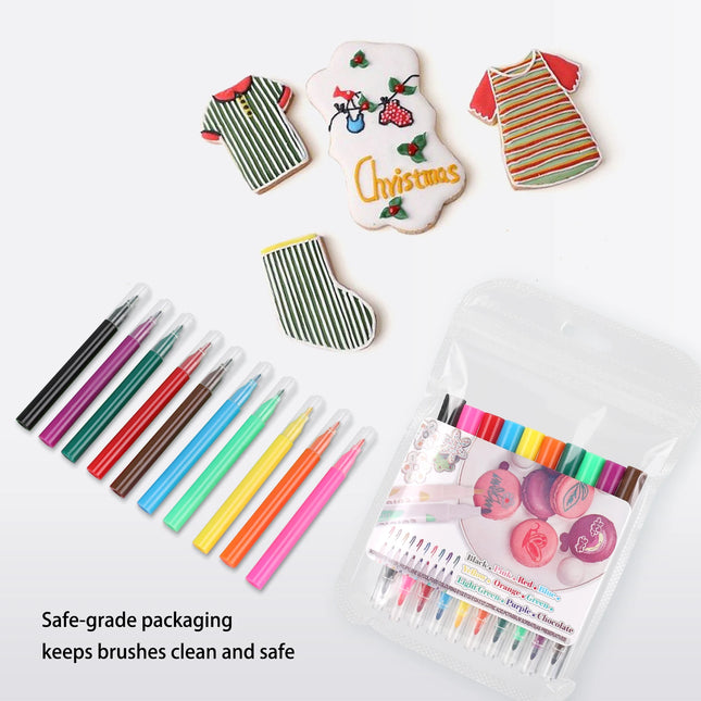 10 Colors Marker Pen for Baking Tools