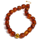 Necklace Amber