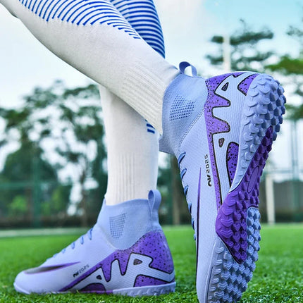 Original Men Football Field Boots Professional Society Indoor Boys Soccer Shoes Match Training Resistant Kids Football Shoes