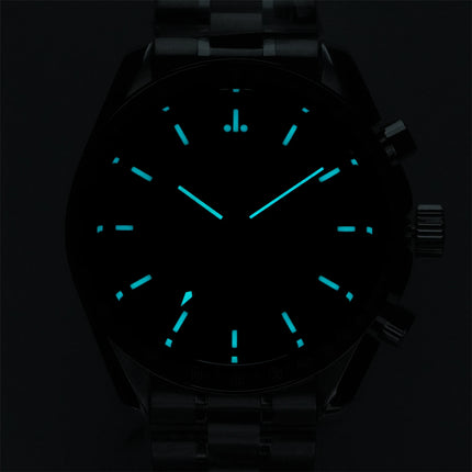 Watchdives WD1860 Sports Chronograph Watches VK63 Quartz Wristwatch Ar Sapphire Bgw9 Stainless Steel 200M Waterproof 40Mm Watch
