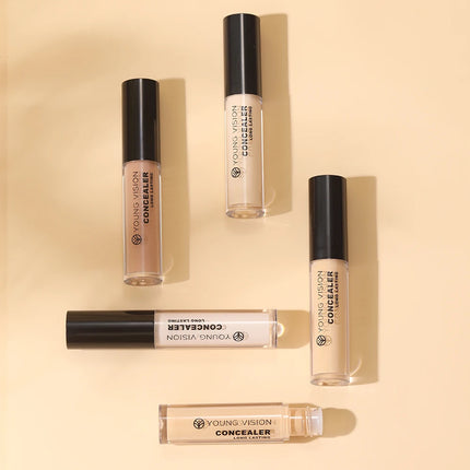YOUNG VISION Matte Finish Soft-Focus Concealer Brightens complexion Waterproof Contouring concealer for sculpted definition