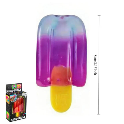 Schylling Needoh Nice Cube Sensory Squishy Stress Relief Fidget Toy Anti-Anxiety Squeeze Block For Focus ADHD Kids Adults