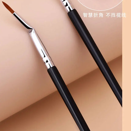 T22 Fine Eyeliner Makeup Brush Liquid Gel Eyeliner Brush Precision Thin Long Eyeliner Brush Professional Eye Liner Makeup Tool