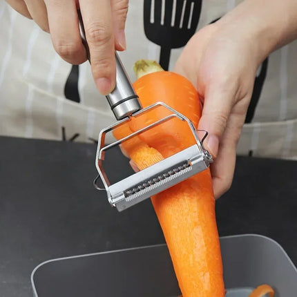 Multifunctional Fruit and Vegetable Peeler 304 Stainless Steel Kitchen Tools Grater Melon Grater Peeler Potato Carrot Shredder