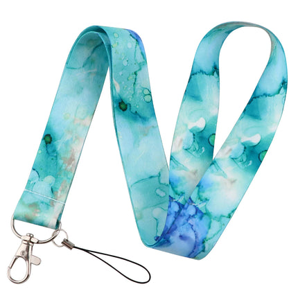100 Designs Cute Art Lanyard for Keys Chain Badge Holder ID Credit Card Pass Hang Rope Lariat Mobile Phone Charm Accessories
