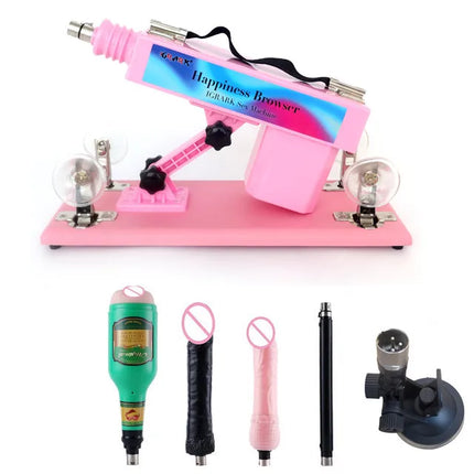 Powerful Vibrator Automatic Telescopic Sex Machine With Dildo Attachments Female Vagina Anal Masturbation Sex Toys For Women Men