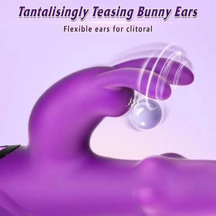 Vibrator Rotating Squeeze Dildo Adult Sex Toys 3 IN 1 G Spot Rabbit Vibrators Female Clitoral Stimulator 10 Vibrating Adult Toys