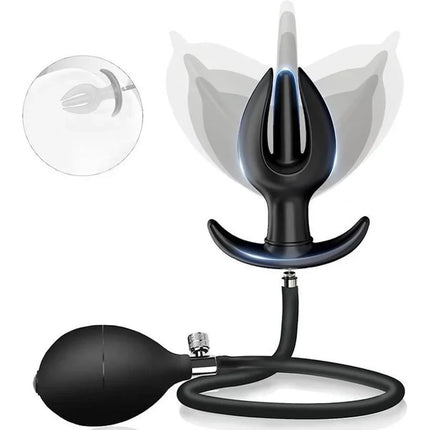 Anal Plug InflatableAnal Beads Butt Plug Anal Dilator Massager Anus  Butt Beads Prostate Massager Sex Toys Men Gay Anus Dilator