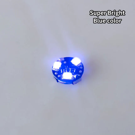1pc 3-Led Super Bright Magnetic Control Led Lamp Miniature Model Light/Magnet Toys for Diy Model Making/Cars/Dollhouse Dioramas