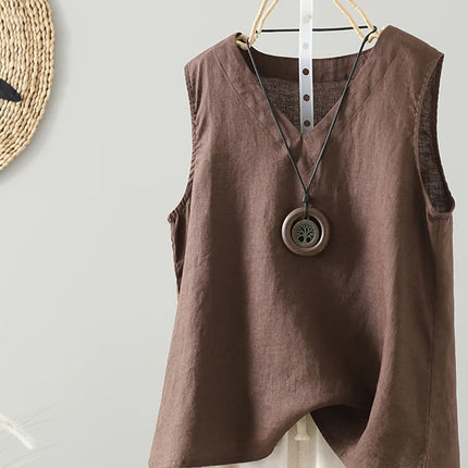 Retro Han Hanma Svel Strap Vest Women's Inner Summer Overhead Base irt  Casual Versatile Slimming Top