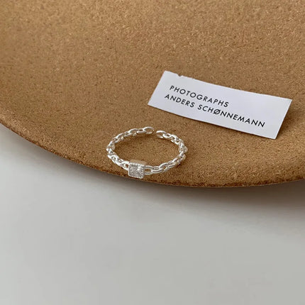 925 Sterling Silver Heart Ring / Bague Argent 925 Cœur Ajouré