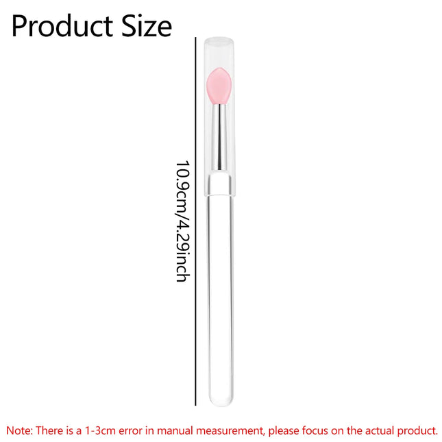 3/15PCS Reusable Lip Brush Silicone Lip Mask Applicator Transparent Lipstick Tool For Lip Gloss Eyeshadow Brushes Makeup Tools
