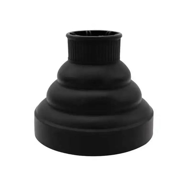 New Salon Tool Black Universal Silicone Hairdryer Diffuser Cover Adjustable Temperature Resistant Dispersing Drying Hair Dryer