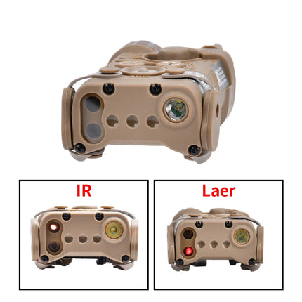 Tactical LED Flashlight Combo L3 NGAL M600 M300 PEQ15 Light with Pressure AXON Switch Fit 20mm Rail for Outdoor Use