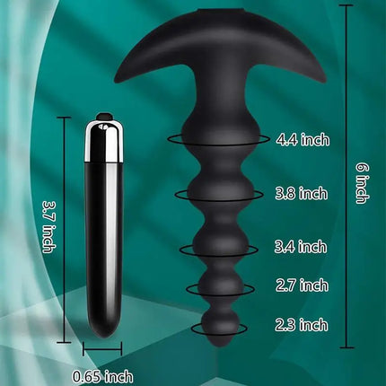 Soft Silicone Anal Plug Butt Plug Anal Vibrator Prostate Massager Anal Beads Buttplug Good For Men Adults Sex Toys For Man Woman