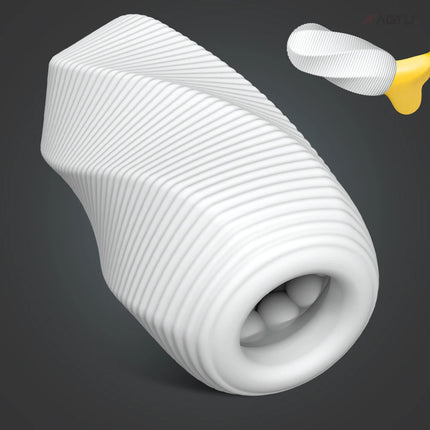 Male Masturbator Realistic Pocket Pussy Vagina Textured Soft Fleshy Texture Penis Training Masturbators Sex Machine Toy for Men