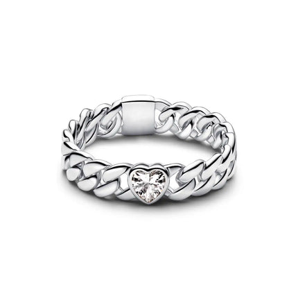 Luxury Hot Selling 925 Sterling Silver Heart-Shaped Flower And Butterfly Ring Suitable For Women's Party Jewelry Gifts